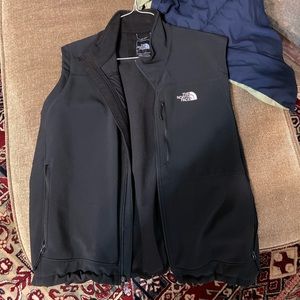 North Face black vest